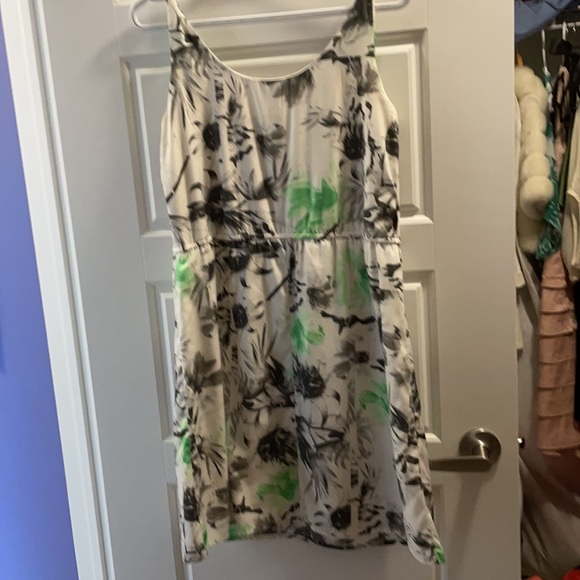 Cream black and green Vero Moda dress - Picture 4 of 4